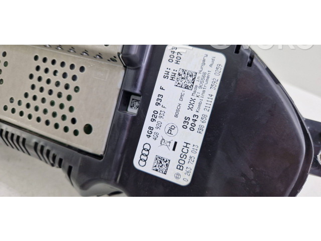 Панель приборов 4G8920933F, 0263725013 Audi A7 S7 4G
