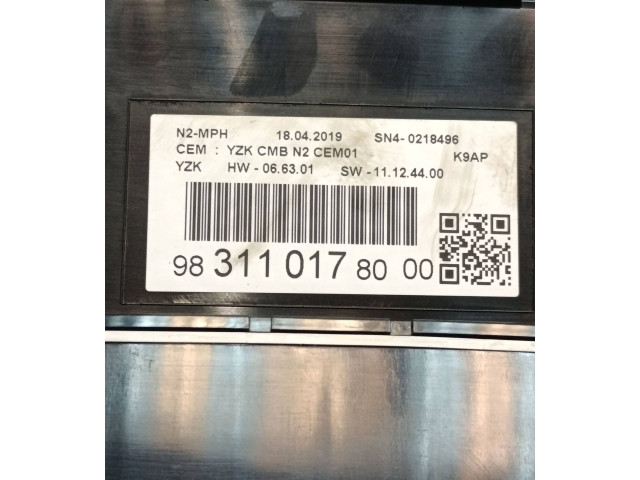 Панель приборов 769318770U, 769167680U   Peugeot Partner III       