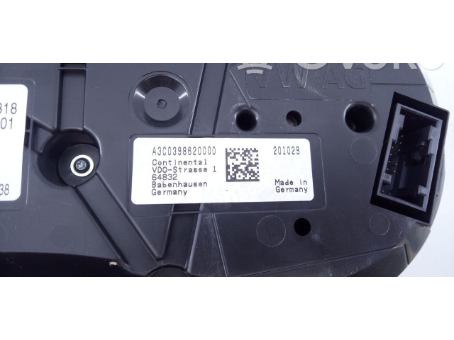 Панель приборов 81A920750G, A3C0398620000 Audi Q2 -