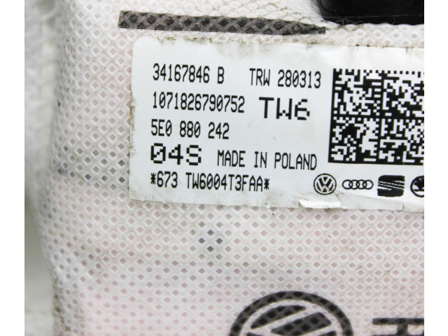 Подушка безопасности в сиденье 5E0880242   Skoda Octavia Mk3 (5E)