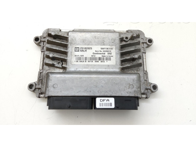 Комплект блоков управления 25183778, 25183778   Chevrolet Spark