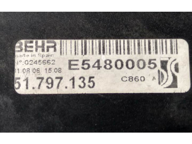 Вентилятор радиатора 871200200 Fiat Grande Punto 1.9