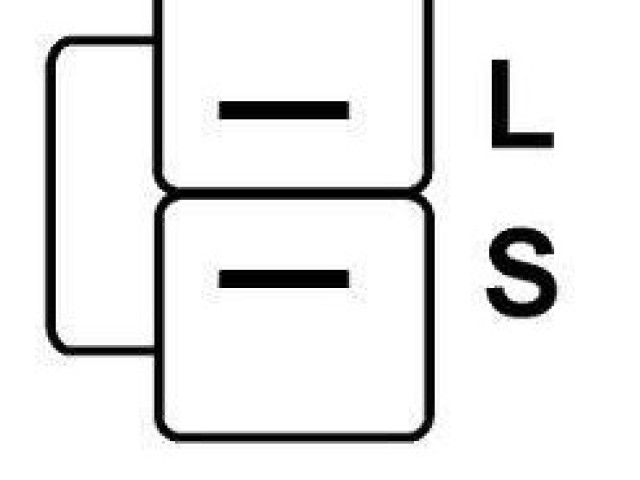 Генератор JA1130, 0986080260 Mitsubishi L300, Cosmos