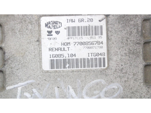 Блок управления двигателем Блок управления 7700871780   Renault Twingo I