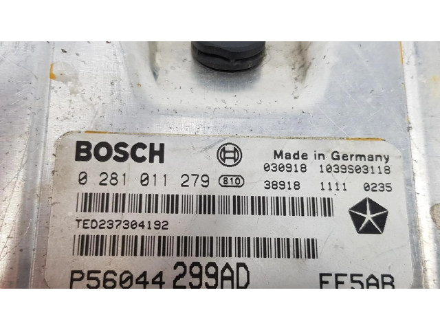 Блок управления двигателя P56044299AD, 56044299AD   Jeep Cherokee III KJ