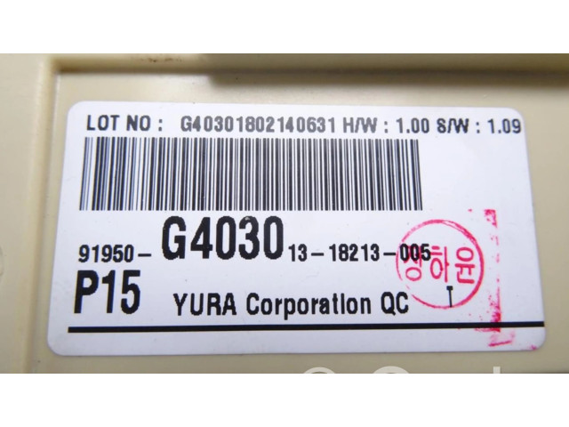 Pojistková skříňka 91950G4030 Hyundai i30 2018