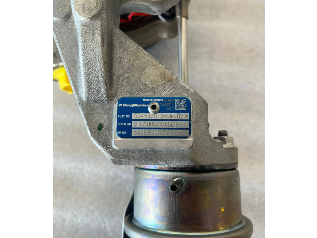  Турбина Opel Meriva B  55493251         