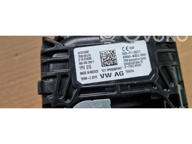 Подушка безопасности пассажира 80A880204E, 34201896E Audi Q5 SQ5