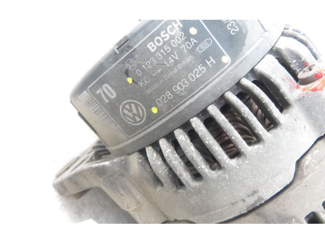 Генератор 028903025H, 0123315002 Volkswagen PASSAT B4