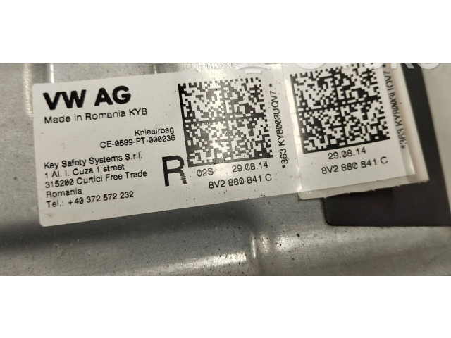 Подушка безопасности пассажира 8v2880841 Audi A3 S3 8V