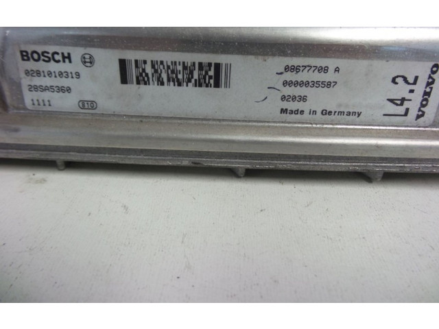 Блок управления впрыском 08677708A, 0281010319 Volvo V70