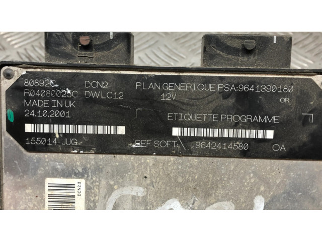 Řídící jednotka 9642414580, 80892C   Citroen Berlingo 2005