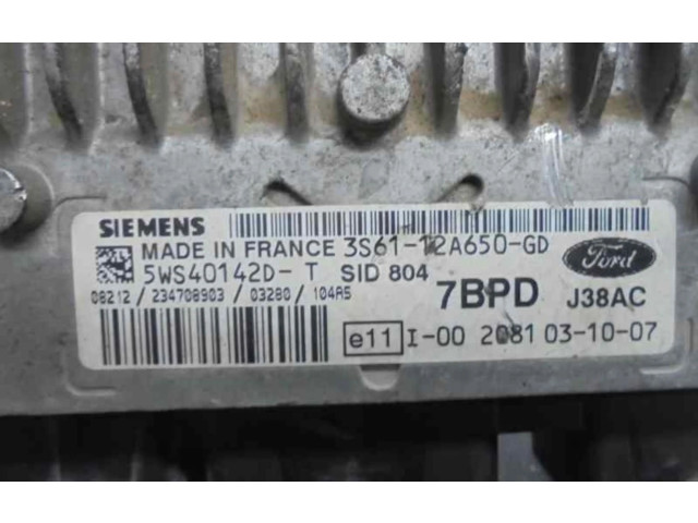 Блок управления двигателем Блок управления 5WS40142DT   Ford Fusion