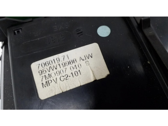 Блок управления климат-контролем 7M0907040S Ford Galaxy