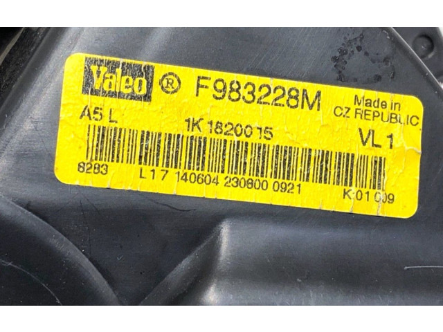 Вентилятор печки    1K0820015   Audi A3 S3 8P