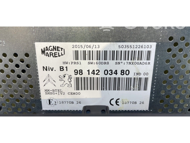 Дисплей 1615651680 Citroen Berlingo