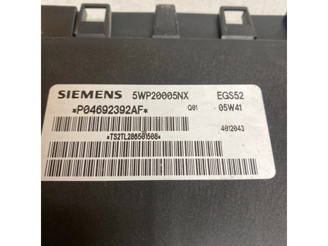 Блок управления коробкой передач P04692392AF, 5WP20005NX   Chrysler 300C