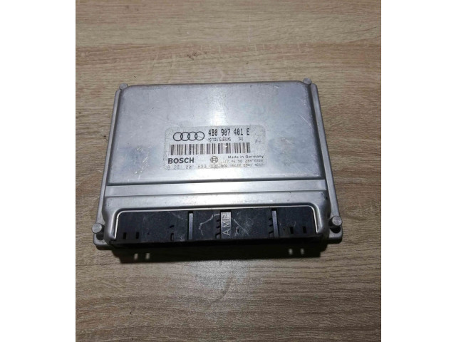 Блок управления двигателем Блок управления 4B0907401E, 0281001833 Audi A6 S6 C5 4B