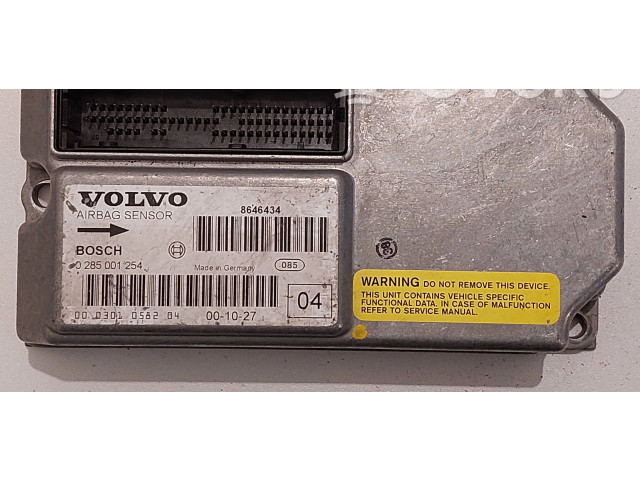 Блок подушек безопасности 8646434, 0285001254   Volvo V70