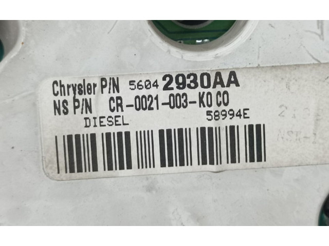 Панель приборов 56042930AA Jeep Grand Cherokee (WJ)