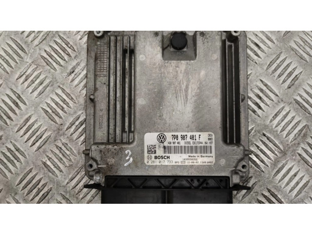 Řídící jednotka 7P0907401F, 0281017733 Volkswagen Touareg II 2012