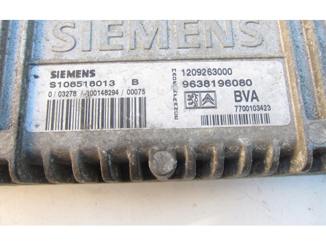 Блок управления коробкой передач 9638196080, S108518013B   Citroen Xsara