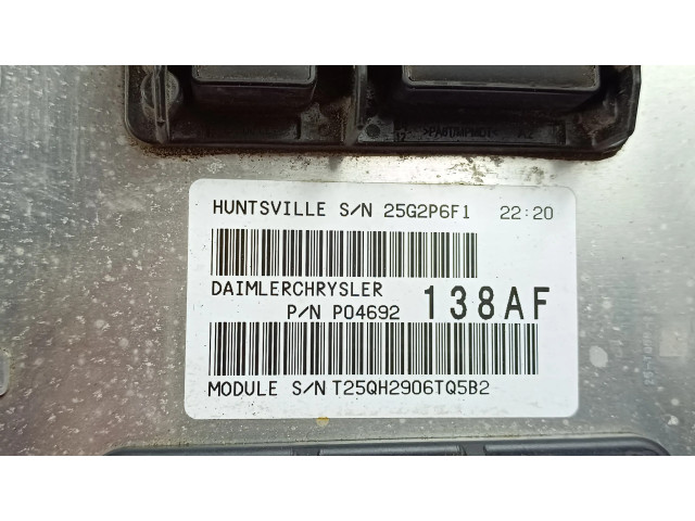 Блок комфорта P04692138AF Jeep Grand Cherokee (WK)