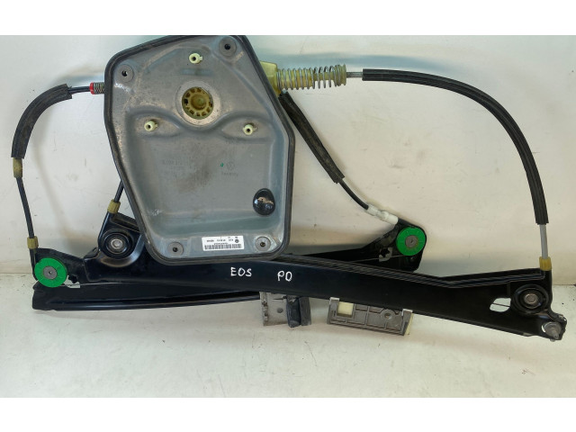 Передний електрический механизм для подъема окна без двигателя 1Q1837402AE   Volkswagen Eos