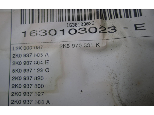 Блок предохранителей 2K5970331K, 2K0937804E   Volkswagen Caddy    