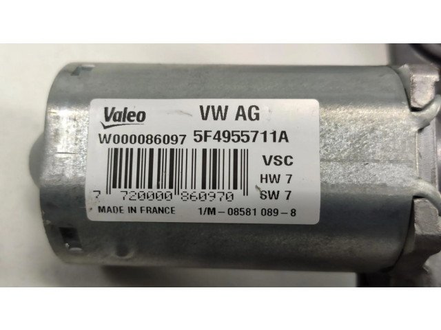 Моторчик заднего дворника 5F4955711A, W000086097 Citroen Berlingo