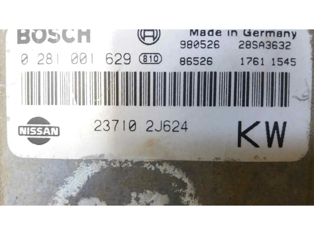 Řídící jednotka 0281001629, 237102J624 Nissan Primera 1996