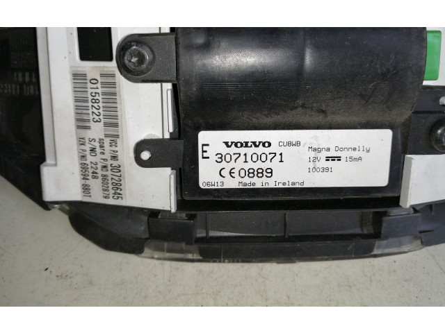 Přístrojová deska Volvo V50 2007 30710071, 30728645