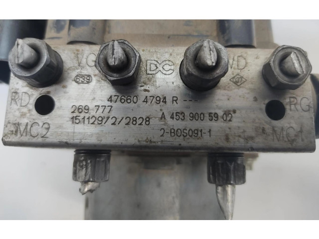 Блок управления АБС Smart ForFour I