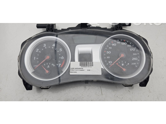 Спидометр (приборный щиток) 8200715181L   Renault Clio III  