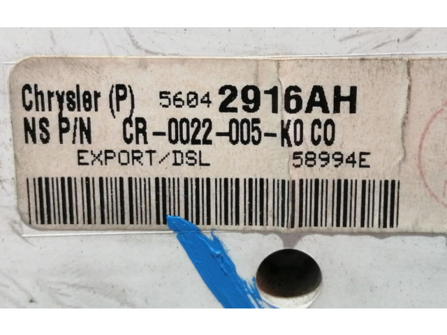 Панель приборов 56042916AH, CR0022005KOCO Jeep Grand Cherokee (WJ)