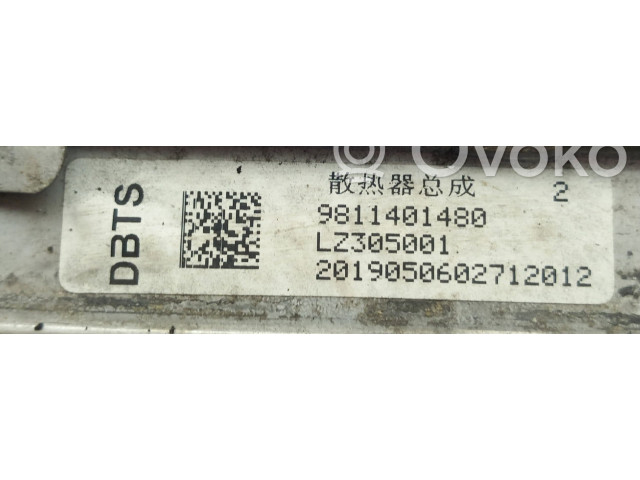 Интеркулер  9811401480   Peugeot 5008 II 