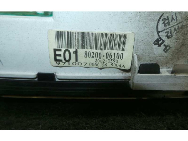 Přístrojová deska SsangYong Korando 1998