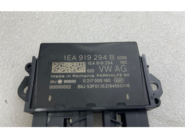 Турбина Блок управления парковки Volkswagen ID.4 1EA919294B, 0217000160