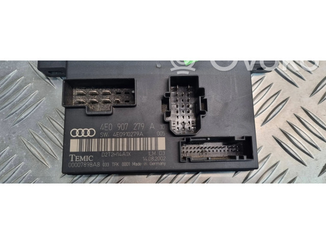 Блок комфорта 4E0907279A, 4E0910279A Audi A8 S8 D3 4E