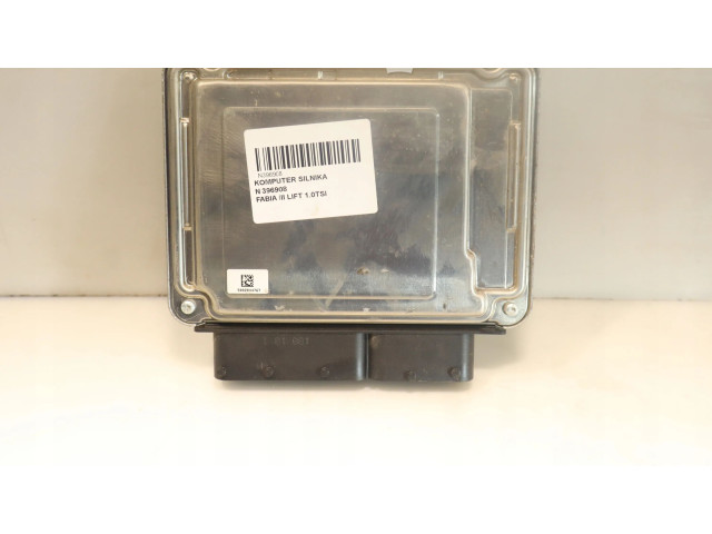 Блок управления двигателем Блок управления 0261S21435   Skoda Fabia Mk3 (NJ)