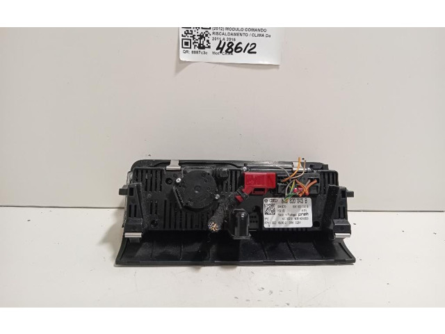 Блок управления климат-контролем 8X0820043B, 8X0820043B   Audi A1