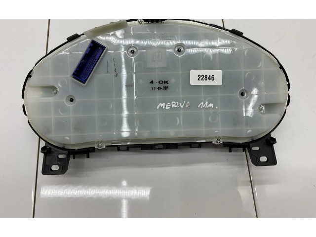 Панель приборов 13346202   Opel Meriva B       