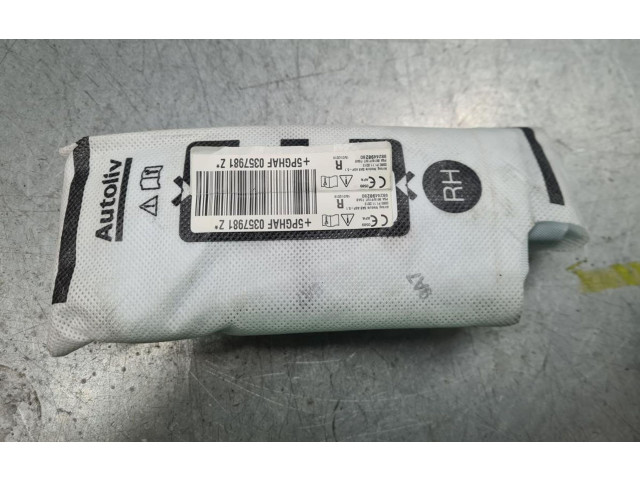 Подушка безопасности в сиденье 9824498280   Citroen C3 Aircross