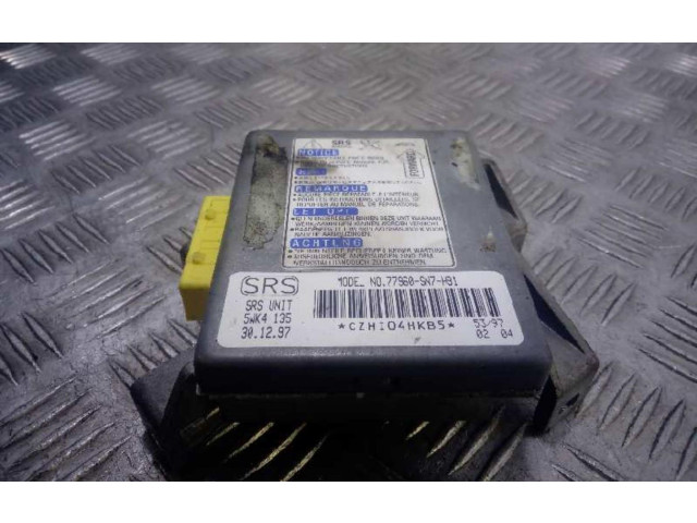 Блок подушек безопасности 77960SN7H91 Honda Accord