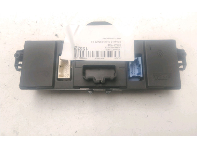 Блок управления климат-контролем 8200296683, 8200296683 Renault Clio III