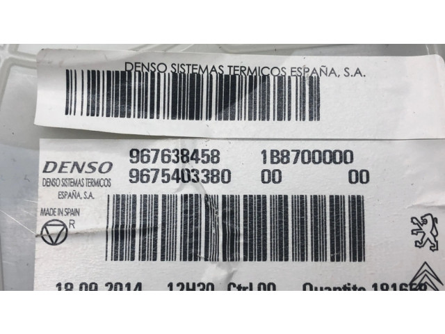 Вентилятор печки    9675403380   Citroen C4 Grand Picasso