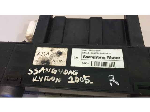 Блок управления климат-контролем 6870009020 SsangYong Kyron