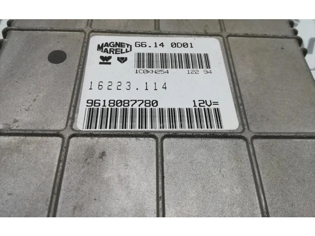 Блок управления двигателя 9618087780, 16223.114   Peugeot 306