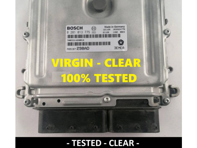 Блок управления двигателем Блок управления P05187298AD, 0281013775   Jeep Commander