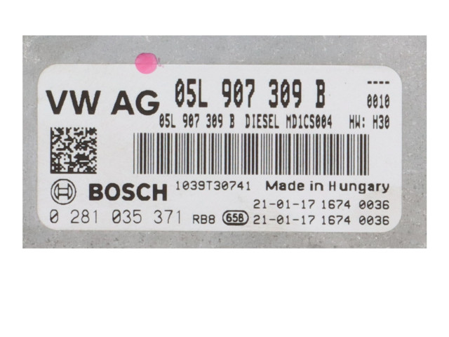 Řídící jednotka 05L906022M Volkswagen Tiguan 2021